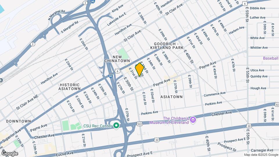 Mueller Lofts Map and Location Details