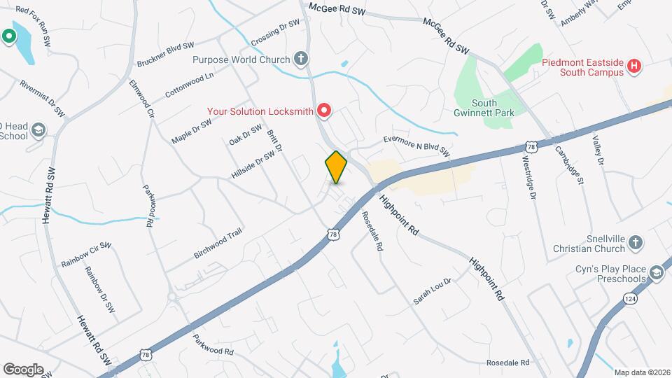 2345 Tarben Dr Mapa y Detalles de la Ubicación