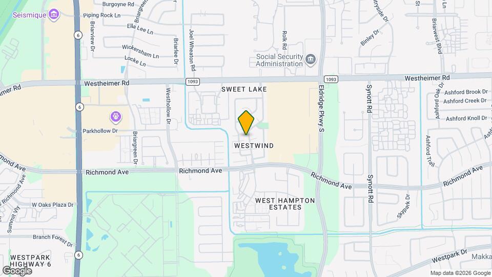 2940 Windchase Blvd Map and Location Details