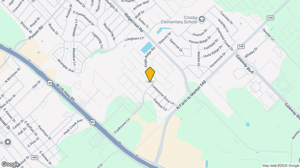 417 Trailhouse Ln Map and Location Details