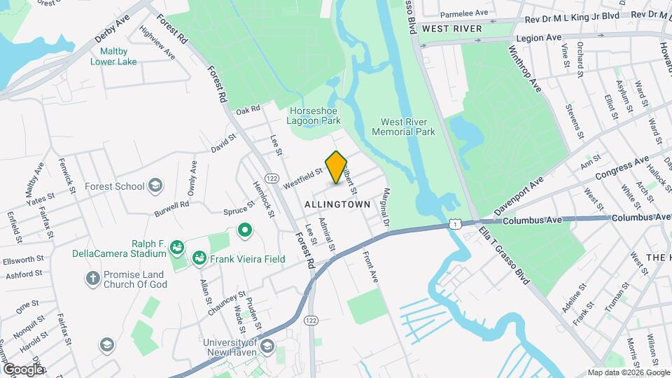 94 Hinman St Map and Location Details