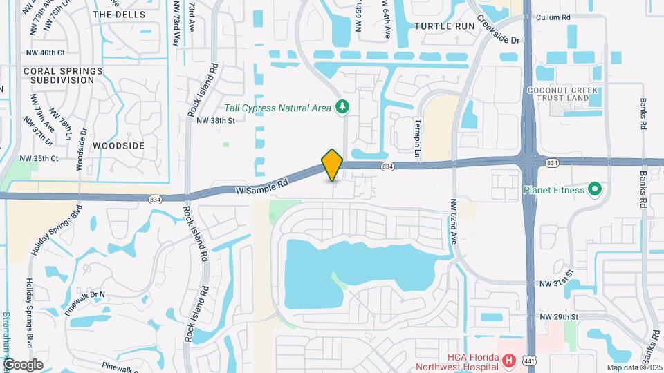 6816 W Sample Rd Map and Location Details