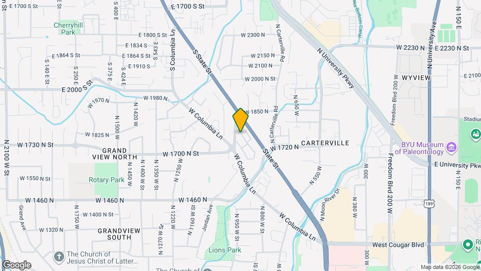 1761 Willowbrook Dr Mapa y Detalles de la Ubicación
