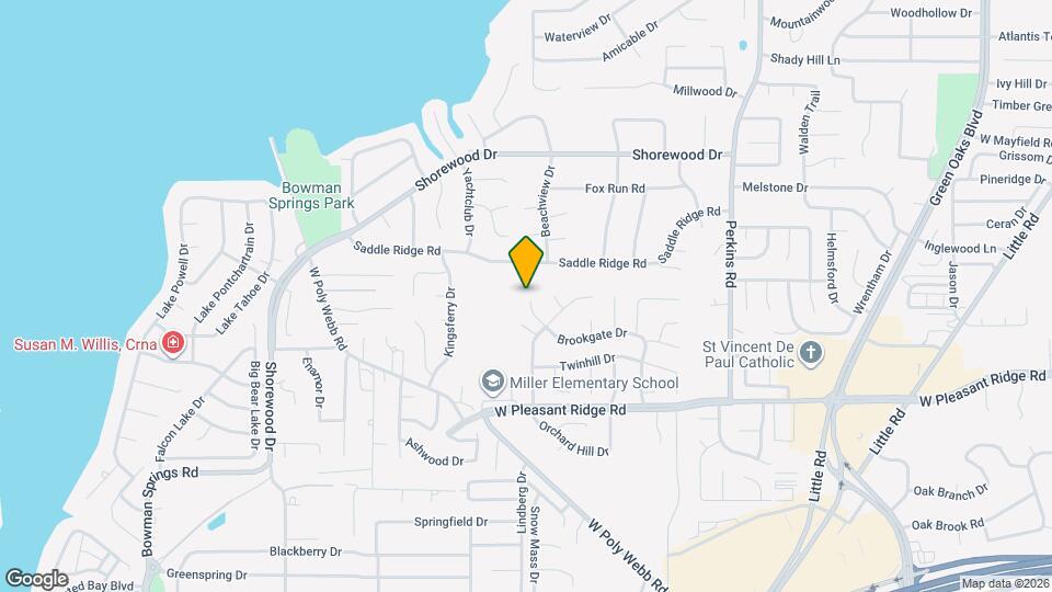 3900 Brookgate Ct Mapa y Detalles de la Ubicación