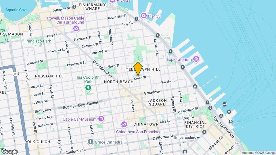 1309 Kearny St Map and Location Details