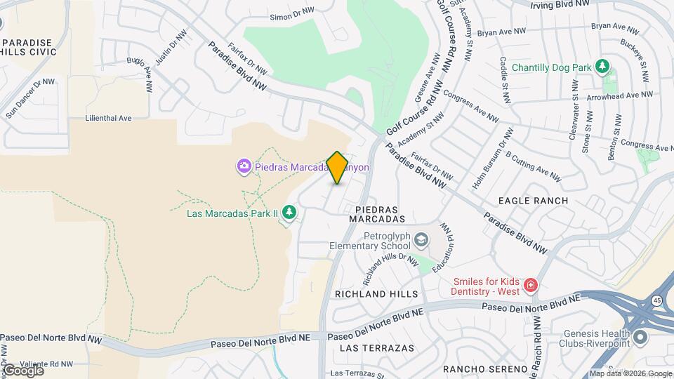 9300 Yvonne Marie Dr NW Map and Location Details