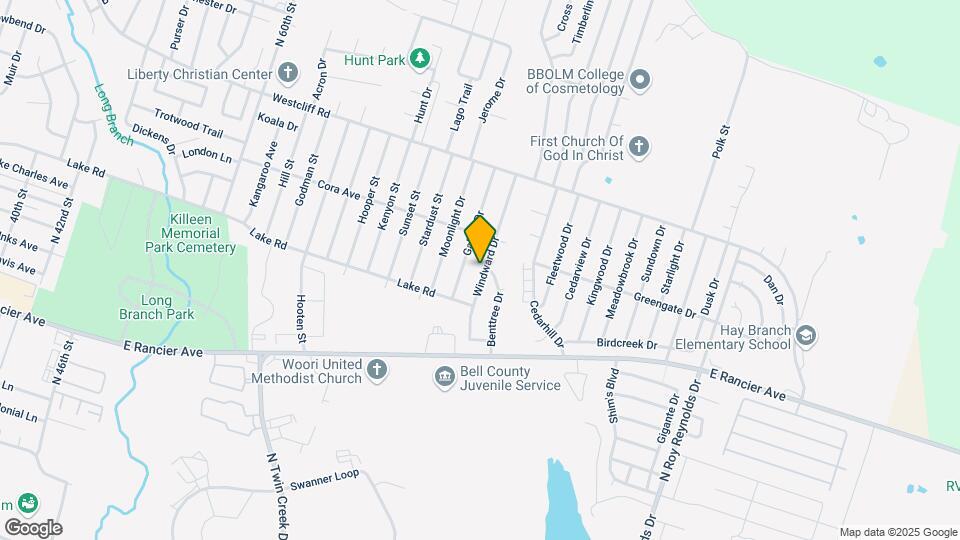 1713 Windward Dr Map and Location Details