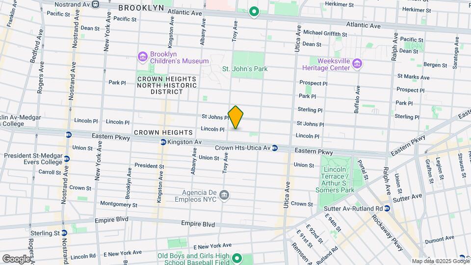 1226 Lincoln Pl Mapa y Detalles de la Ubicación
