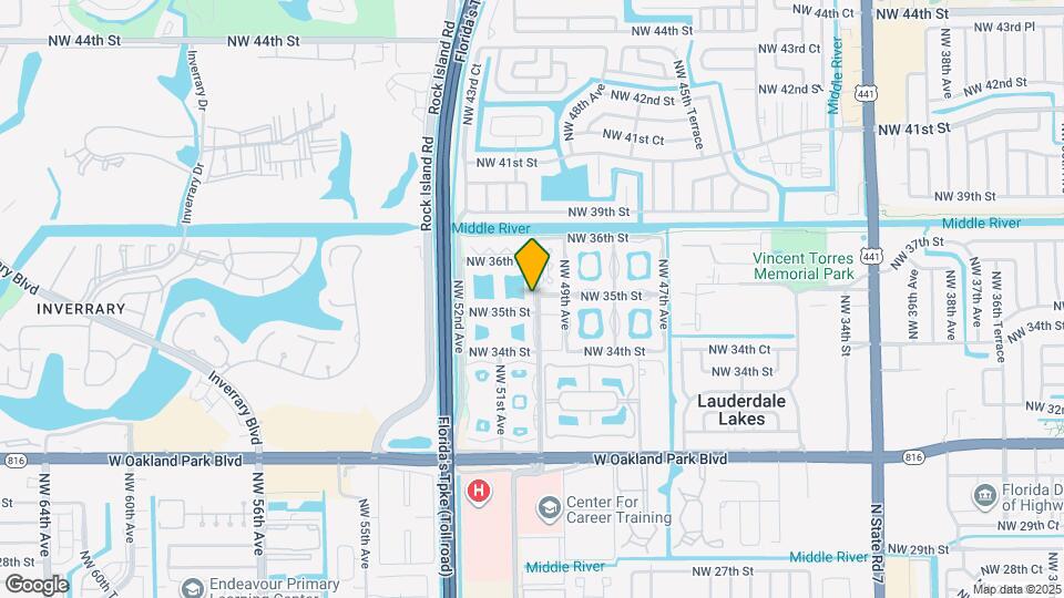 3531 NW 50th Ave Map and Location Details