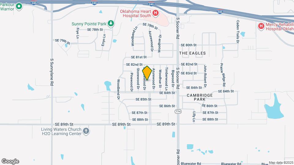 8412 Breezewood Dr Map and Location Details