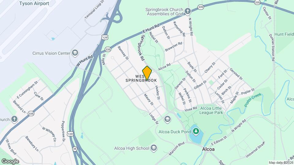 1628 Ramsay St Map and Location Details