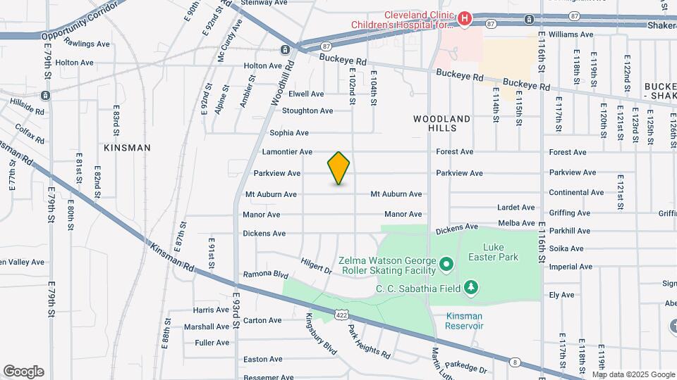 10005 Mt Auburn Ave Map and Location Details