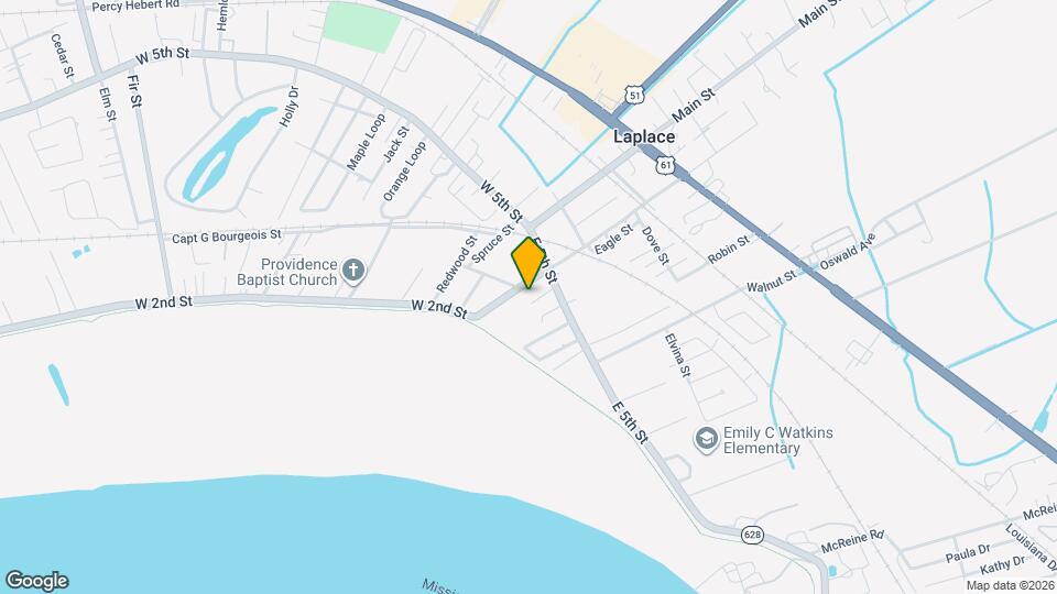 401 Sugar Pine St Map and Location Details