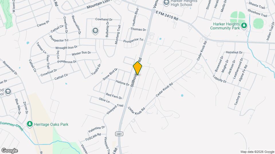 2518 Cortona St Map and Location Details