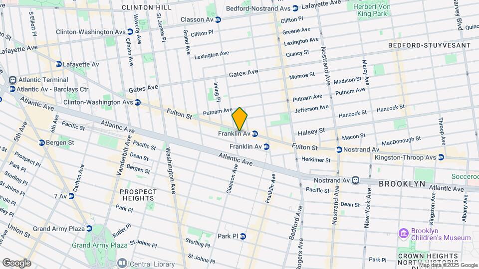 1068-1070 Fulton St Map and Location Details