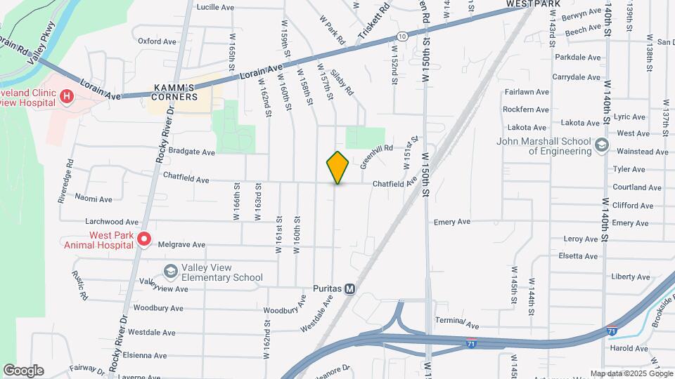 15623 Chatfield Ave Mapa y Detalles de la Ubicación