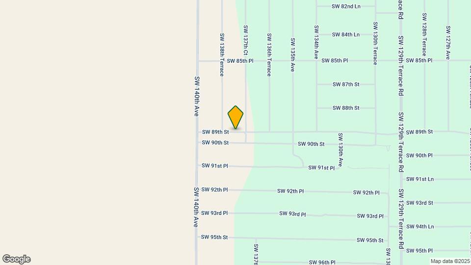 13740 SW 89th St Map and Location Details