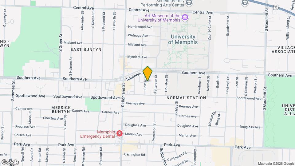 612 Brister St Map and Location Details