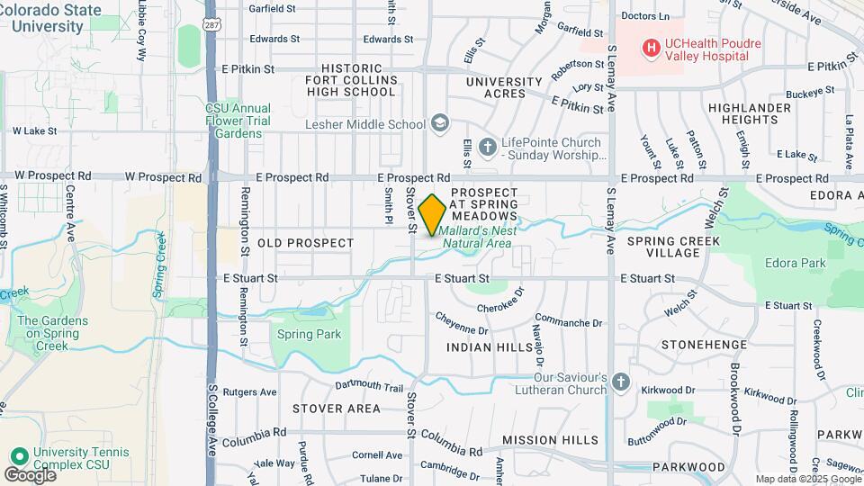 708 E Alpert Ct Map and Location Details