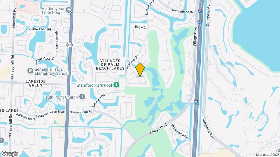 2291 Saratoga Ln Map and Location Details