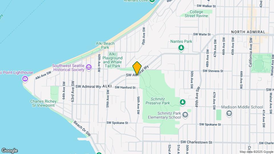 5510 SW Winthrop St Map and Location Details