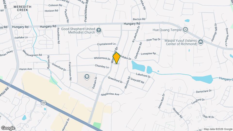 3914 Longleaf Dr Map and Location Details