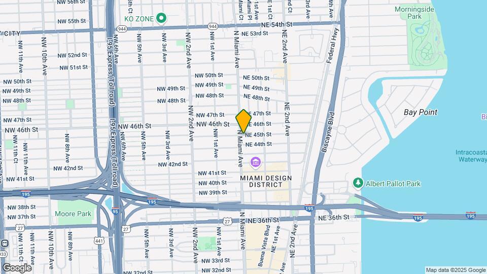 2 NE 45th St Map and Location Details