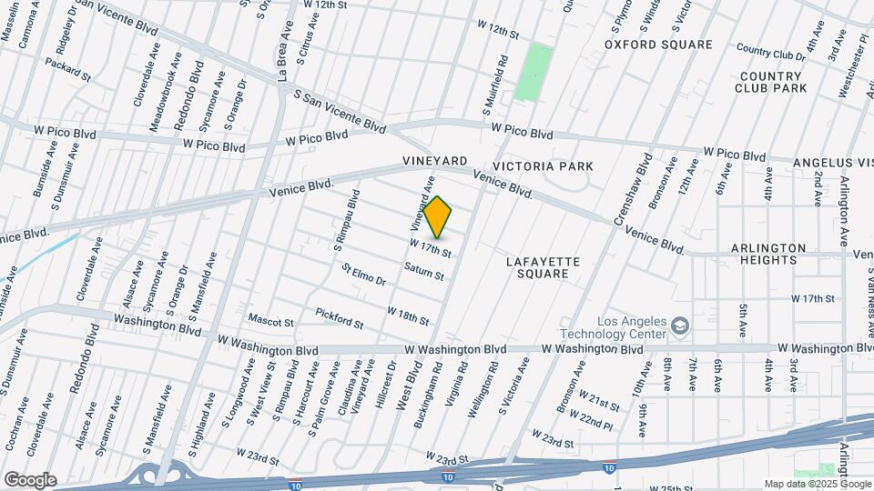 4533 W 17th St Map and Location Details