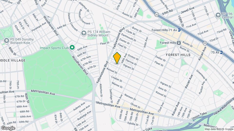 6749 Juno St, Unit #1 Map and Location Details