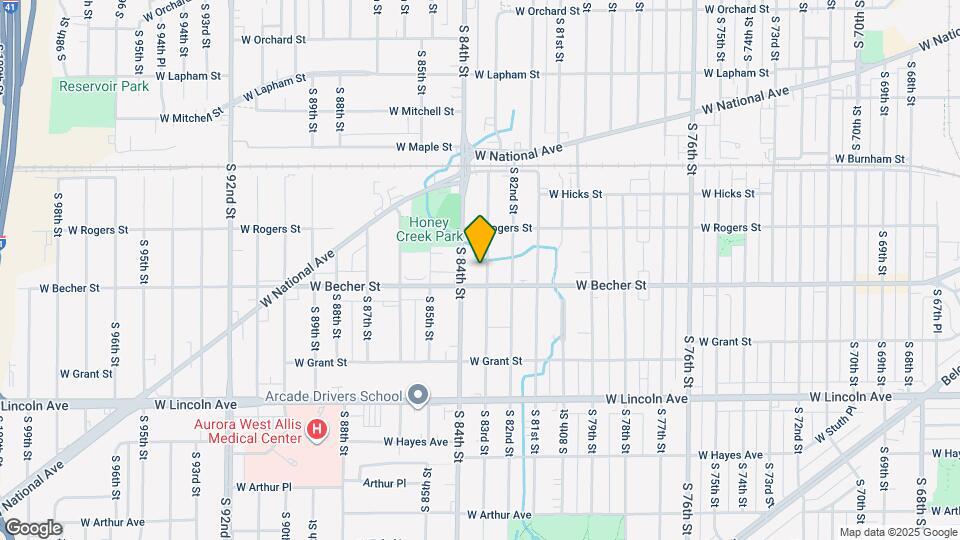 2061 S 83rd St Map and Location Details