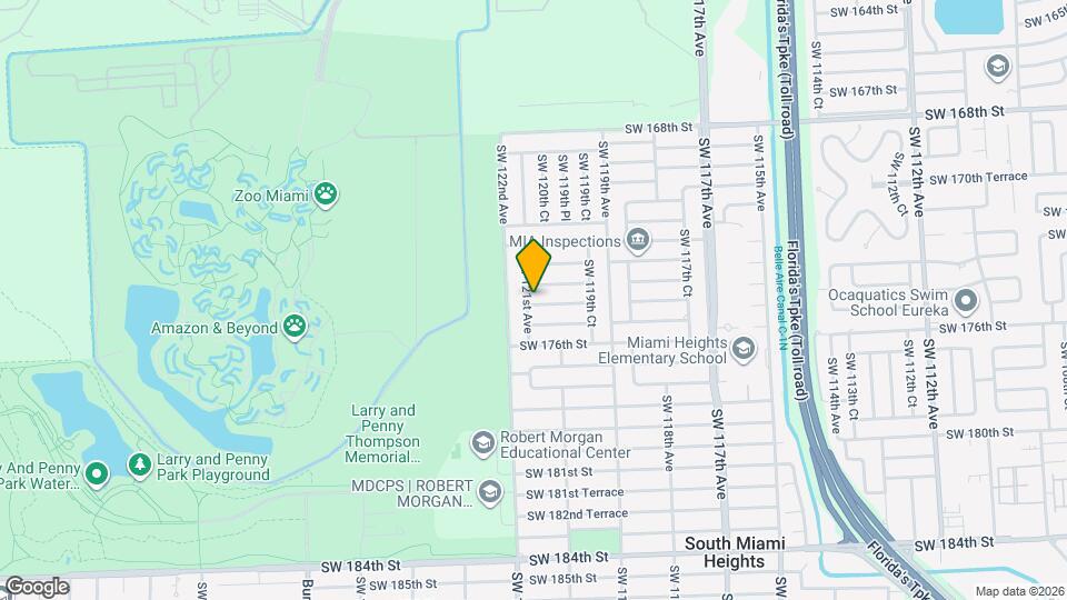 12041 SW 174th St Map and Location Details