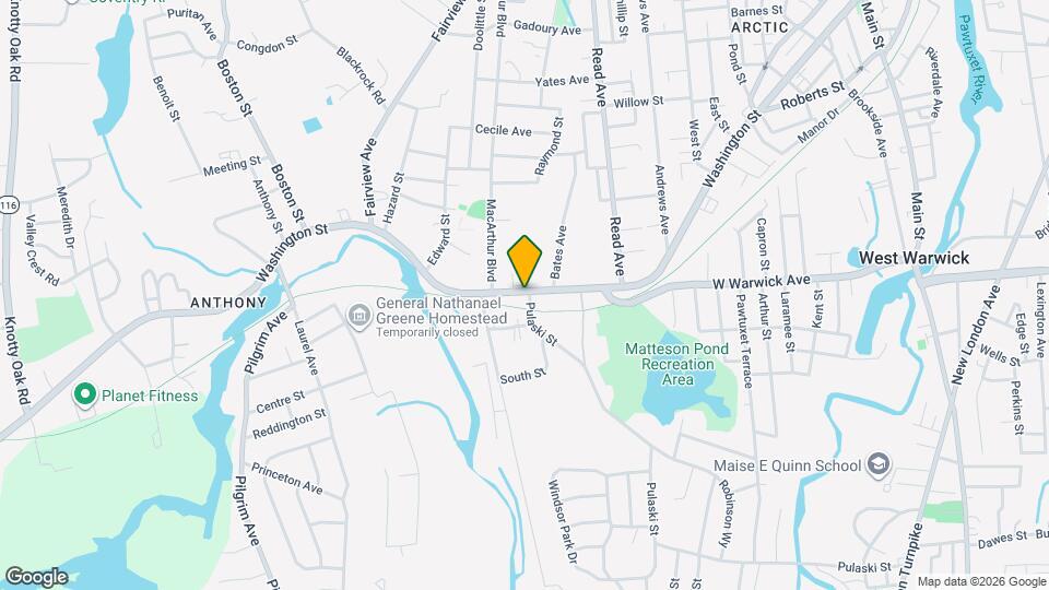 456 Washington St Map and Location Details