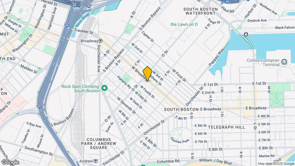 327 W Broadway, Unit 1 Mapa y Detalles de la Ubicación