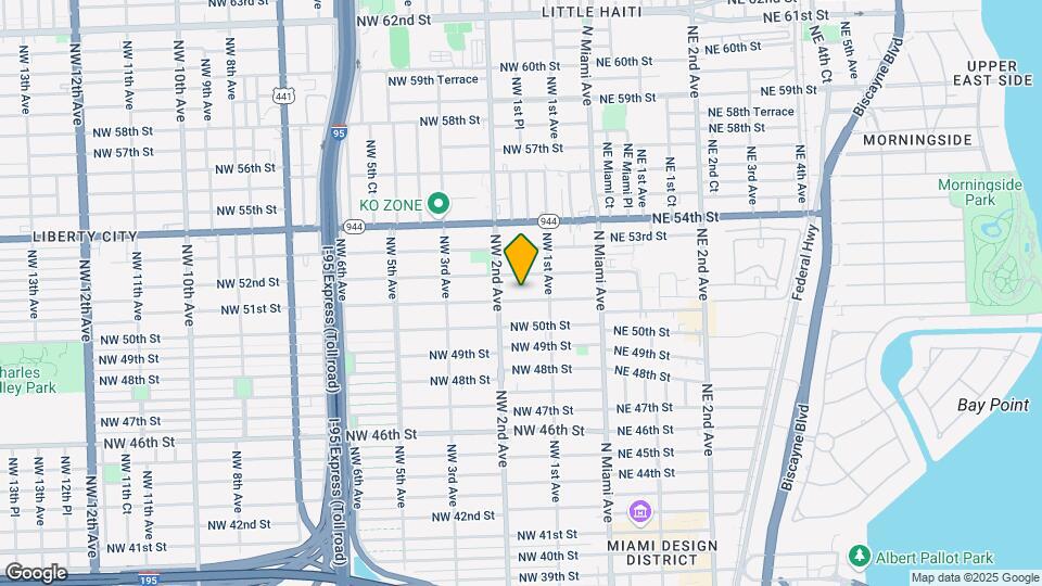 155 NW 51st St Map and Location Details