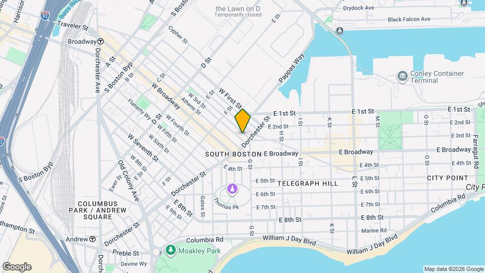 340 W 3rd St Map and Location Details