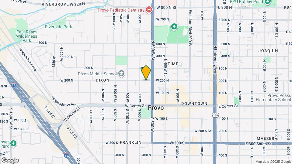 547 W 200 N, Unit 2 Map and Location Details