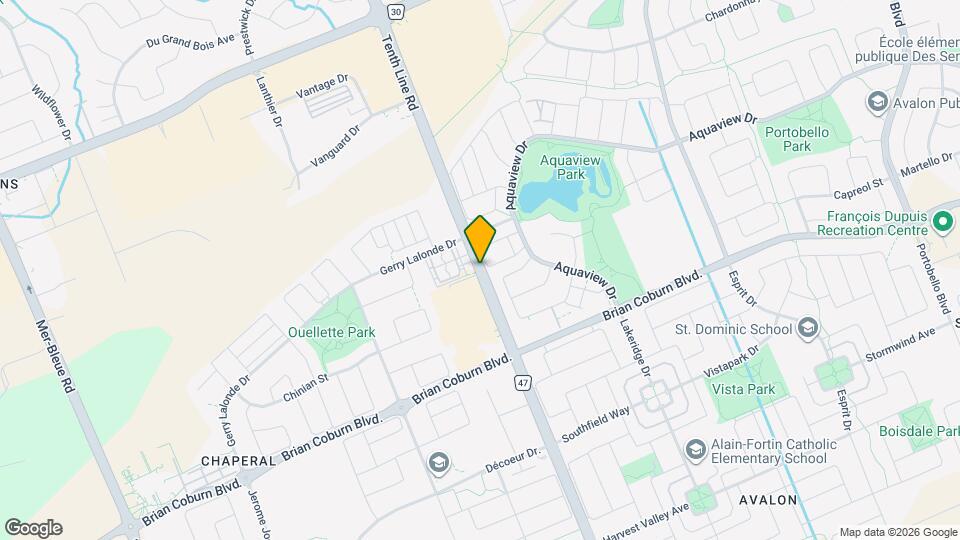 2240 Tenth Line Rd, Unit 8 Map and Location Details