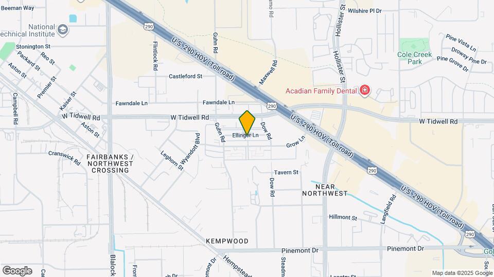 7949 Ellinger Ln Map and Location Details