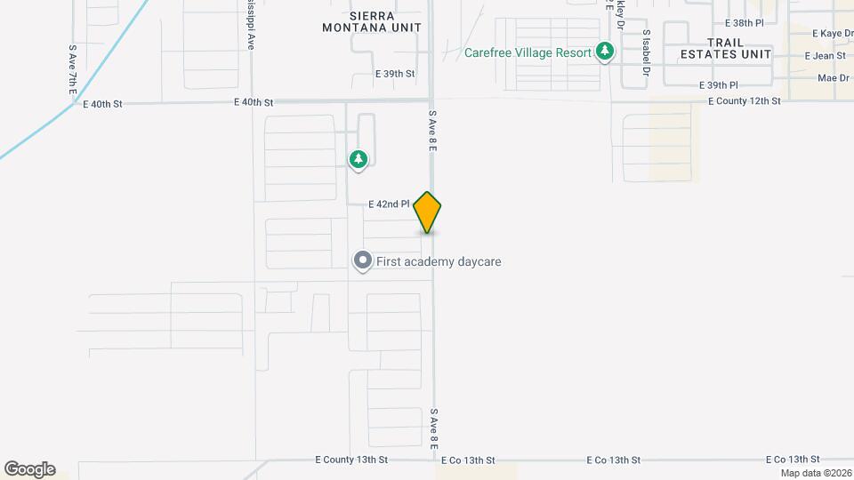 4309 S Ponderosa Trl Map and Location Details