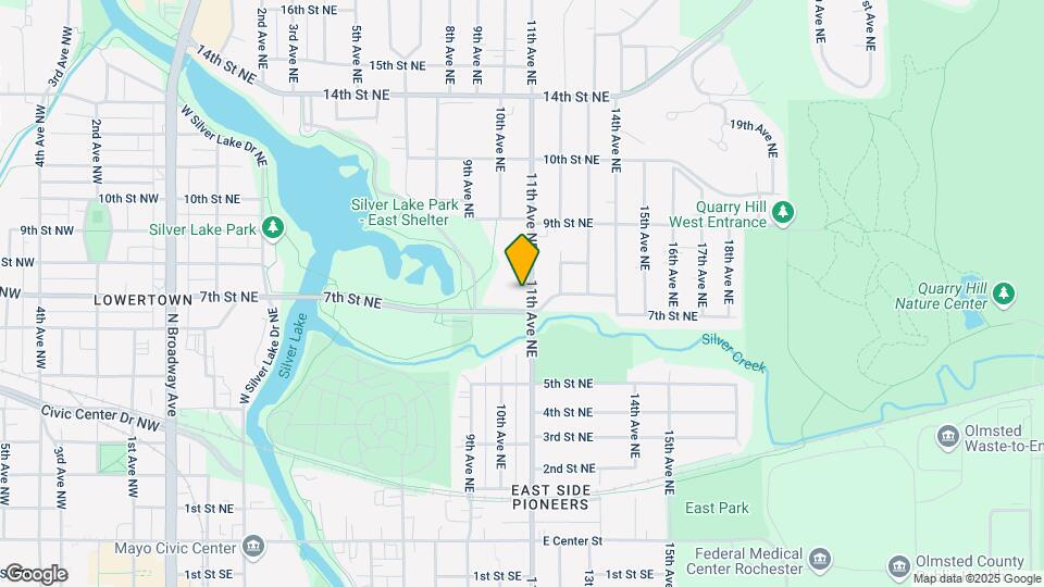 707 11th Ave NE Map and Location Details