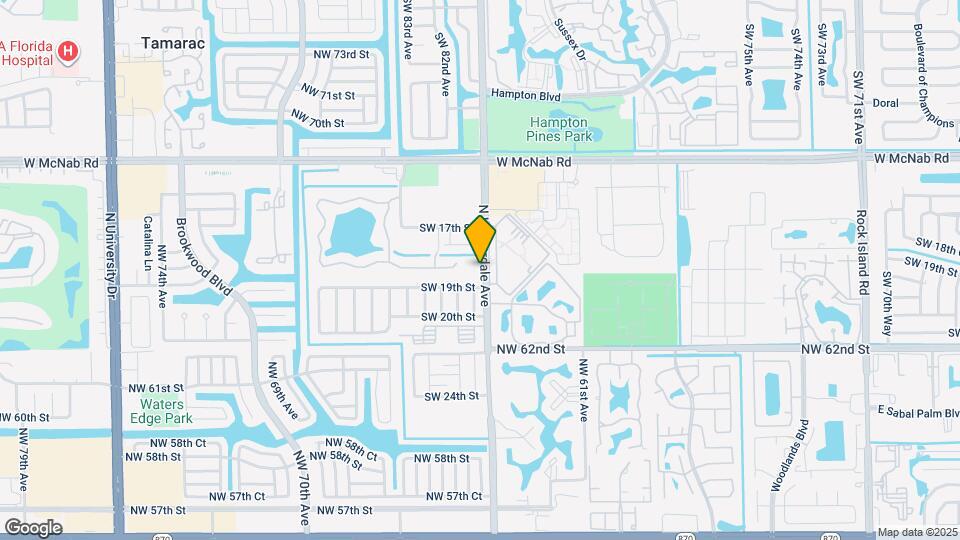 1891 SW 81st Ave Map and Location Details