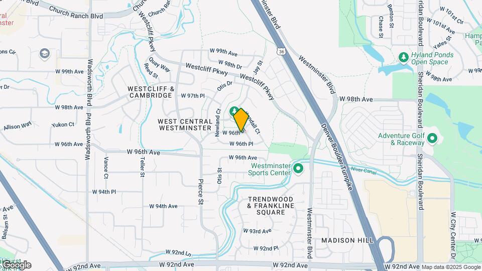 6472 W 96th Dr Map and Location Details