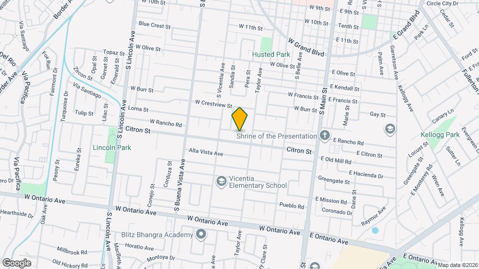 662 Susanne St Map and Location Details