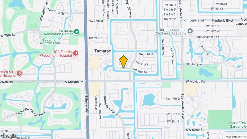 7104 NW 70th St Mapa y Detalles de la Ubicación