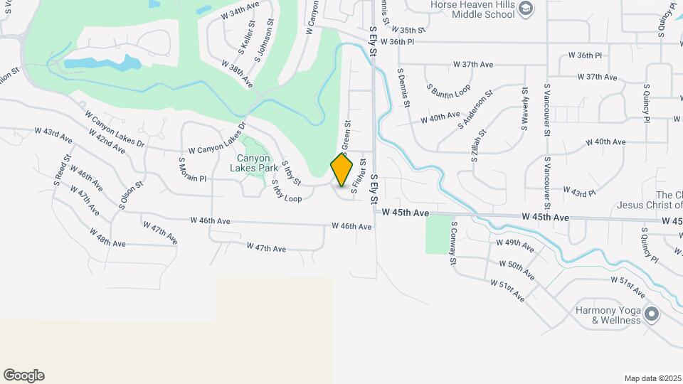 2918 W 43rd Ct Map and Location Details