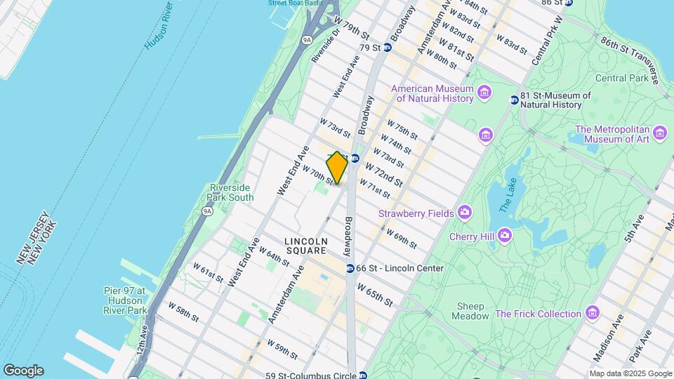210-222 Amsterdam Ave Map and Location Details