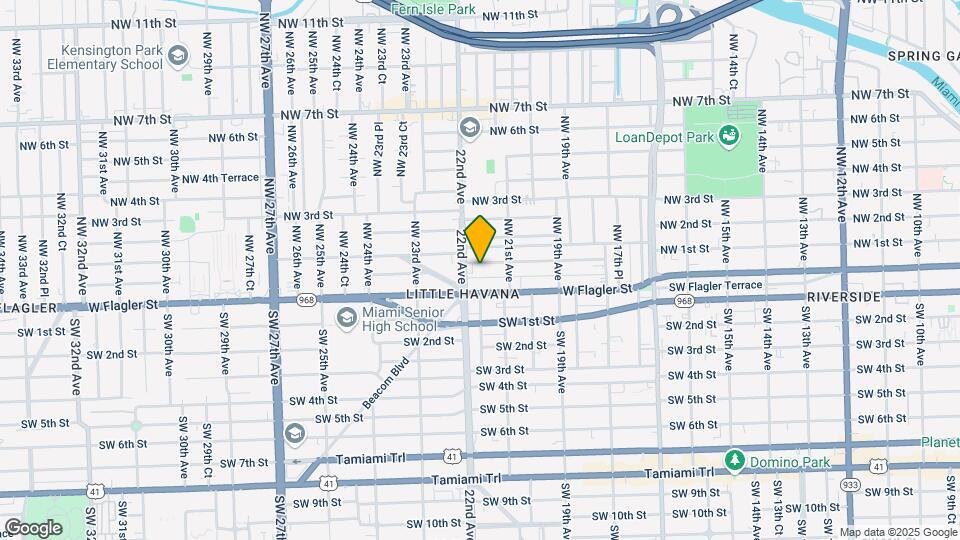 2170 NW Flagler Terrace Map and Location Details