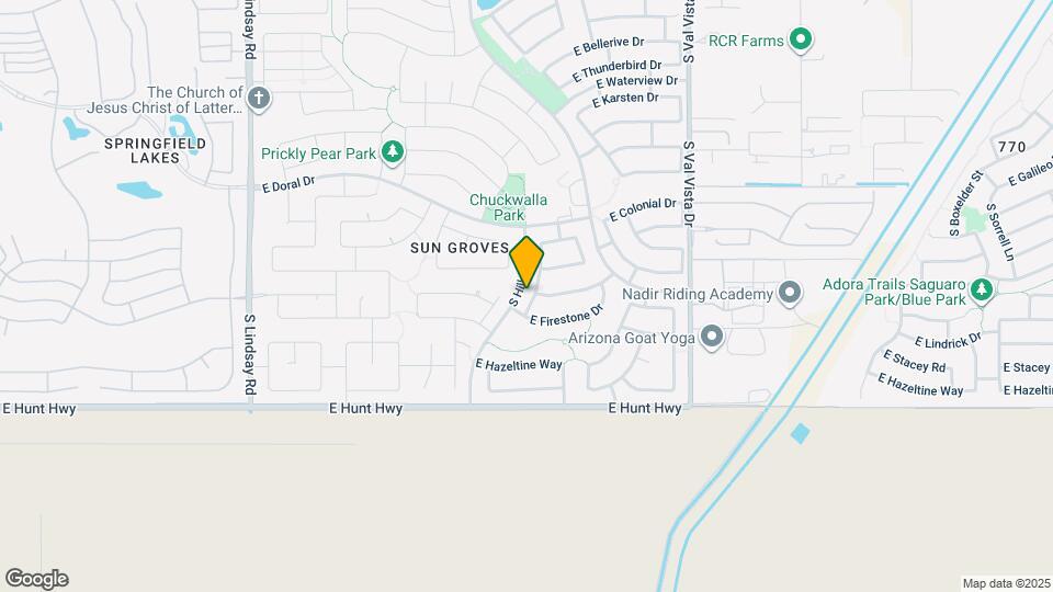 6700 S Agate Way Map and Location Details