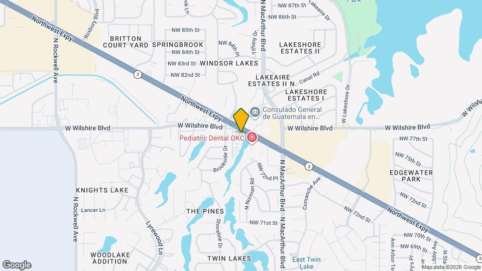 6004 Northwest Expy Map and Location Details