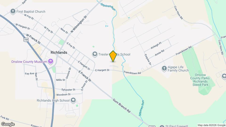 247 Winstead Lp Map and Location Details